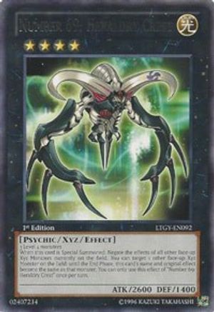 Number 69: Heraldry Crest (LTGY-EN092) - Lord of the Tachyon Galaxy 1st Edition Lord of the Tachyon Galaxy Yugioh Single Squirtle Squad Card Shop.