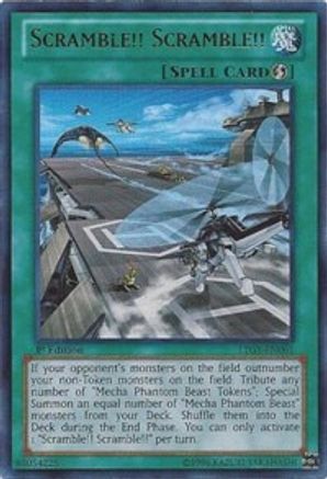 Scramble!! Scramble!! (LTGY-EN061) - Lord of the Tachyon Galaxy Unlimited Lord of the Tachyon Galaxy Yugioh Single Squirtle Squad Card Shop.