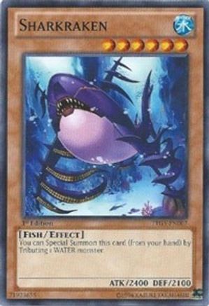 Sharkraken (LTGY-EN007) - Lord of the Tachyon Galaxy 1st Edition Lord of the Tachyon Galaxy Yugioh Single Squirtle Squad Card Shop.