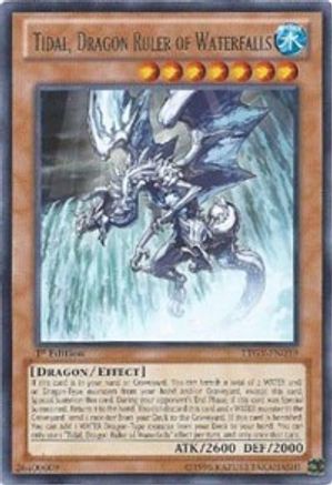 Tidal, Dragon Ruler of Waterfalls (LTGY-EN039) - Lord of the Tachyon Galaxy 1st Edition Lord of the Tachyon Galaxy Yugioh Single Squirtle Squad Card Shop.