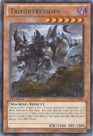 Trifortressops (LTGY-EN084) - Lord of the Tachyon Galaxy 1st Edition Lord of the Tachyon Galaxy Yugioh Single Squirtle Squad Card Shop.