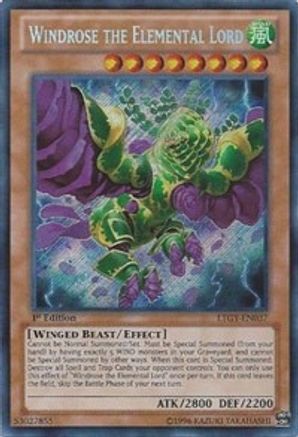 Windrose the Elemental Lord (LTGY-EN037) - Lord of the Tachyon Galaxy 1st Edition Lord of the Tachyon Galaxy Yugioh Single Squirtle Squad Card Shop.