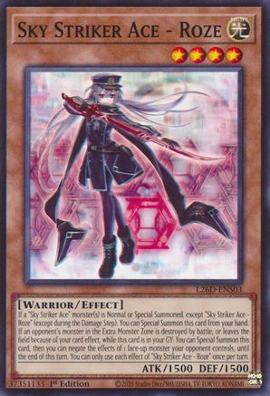 Sky Striker Ace - Roze (L26D-ENS03) - Legendary Modern Decks 2026 1st Edition Legendary Modern Decks 2026 Yugioh Single Squirtle Squad Card Shop.