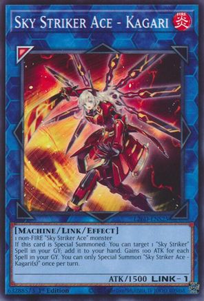 Sky Striker Ace - Kagari (L26D-ENS25) - Legendary Modern Decks 2026 1st Edition Legendary Modern Decks 2026 Yugioh Single Squirtle Squad Card Shop.