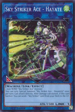 Sky Striker Ace - Hayate (L26D-ENS27) - Legendary Modern Decks 2026 1st Edition Legendary Modern Decks 2026 Yugioh Single Squirtle Squad Card Shop.
