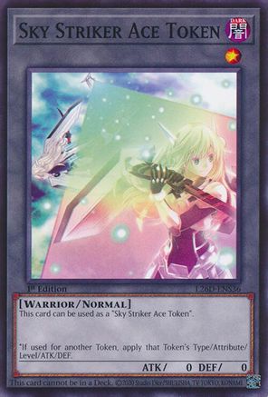 Sky Striker Ace Token (L26D-ENS36) - Legendary Modern Decks 2026 1st Edition Legendary Modern Decks 2026 Yugioh Single Squirtle Squad Card Shop.