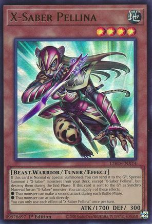 X-Saber Pellina (Ultra Rare) (L26D-ENX14) - Legendary Modern Decks 2026 1st Edition Legendary Modern Decks 2026 Yugioh Single Squirtle Squad Card Shop.