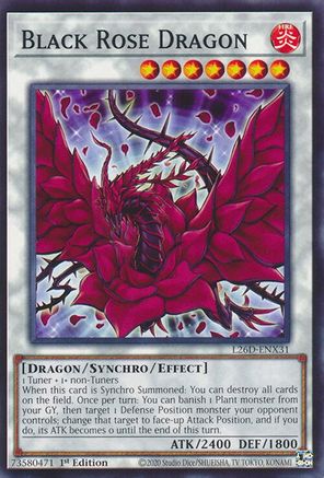 Black Rose Dragon (L26D-ENX31) - Legendary Modern Decks 2026 1st Edition Legendary Modern Decks 2026 Yugioh Single Squirtle Squad Card Shop.