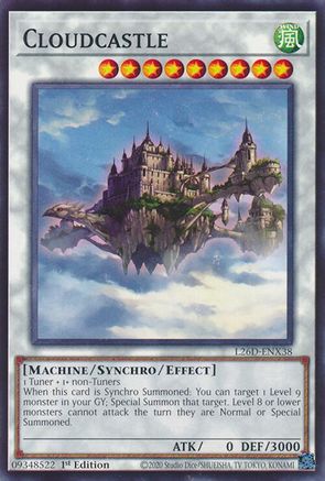Cloudcastle (L26D-ENX38) - Legendary Modern Decks 2026 1st Edition Legendary Modern Decks 2026 Yugioh Single Squirtle Squad Card Shop.