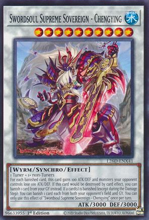 Swordsoul Supreme Sovereign - Chengying (L26D-ENX41) - Legendary Modern Decks 2026 1st Edition Legendary Modern Decks 2026 Yugioh Single Squirtle Squad Card Shop.
