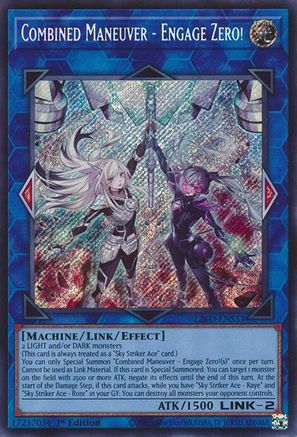 Combined Maneuver - Engage Zero! (Secret Rare) (L26D-ENS33) - Legendary Modern Decks 2026 1st Edition Legendary Modern Decks 2026 Yugioh Single Squirtle Squad Card Shop.