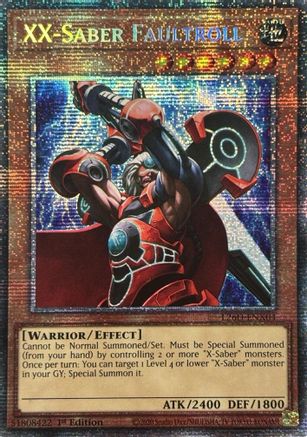 XX-Saber Faultroll (Starlight Rare) (L26D-ENX04) - Legendary Modern Decks 2026 1st Edition Legendary Modern Decks 2026 Yugioh Single Squirtle Squad Card Shop.