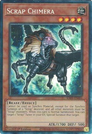 Scrap Chimera (Collector's Rare) (RA05-EN005) - Rarity Collection 5 1st Edition Rarity Collection 5 Yugioh Single Squirtle Squad Card Shop.