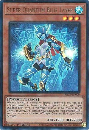 Super Quantum Blue Layer (Ultra Rare) (RA05-EN009) - Rarity Collection 5 1st Edition Rarity Collection 5 Yugioh Single Squirtle Squad Card Shop.