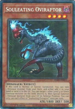 Souleating Oviraptor (Collector's Rare) (RA05-EN011) - Rarity Collection 5 1st Edition Rarity Collection 5 Yugioh Single Squirtle Squad Card Shop.
