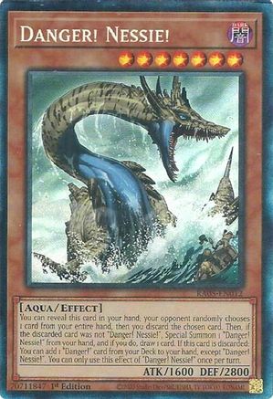 Danger! Nessie! (Collector's Rare) (RA05-EN012) - Rarity Collection 5 1st Edition Rarity Collection 5 Yugioh Single Squirtle Squad Card Shop.