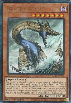 Danger! Nessie! (Ultimate Rare) (RA05-EN012) - Rarity Collection 5 1st Edition Rarity Collection 5 Yugioh Single Squirtle Squad Card Shop.