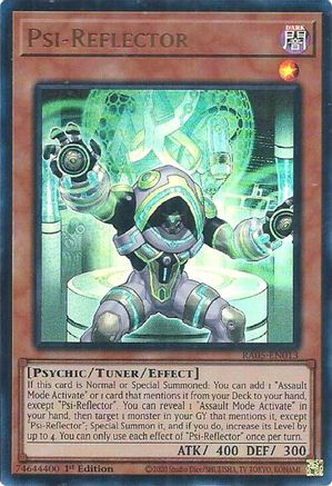 Psi-Reflector (Ultra Rare) (RA05-EN013) - Rarity Collection 5 1st Edition Rarity Collection 5 Yugioh Single Squirtle Squad Card Shop.