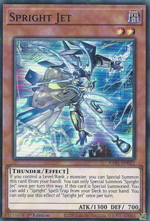 Spright Jet (RA05-EN022) - Rarity Collection 5 1st Edition Rarity Collection 5 Yugioh Single Squirtle Squad Card Shop.