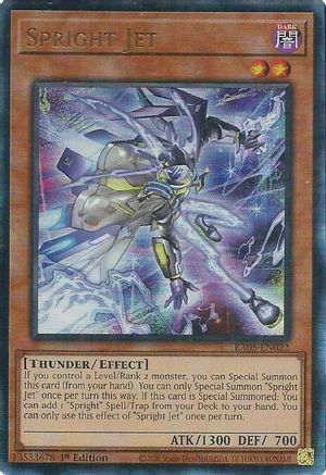 Spright Jet (Ultimate Rare) (RA05-EN022) - Rarity Collection 5 1st Edition Rarity Collection 5 Yugioh Single Squirtle Squad Card Shop.