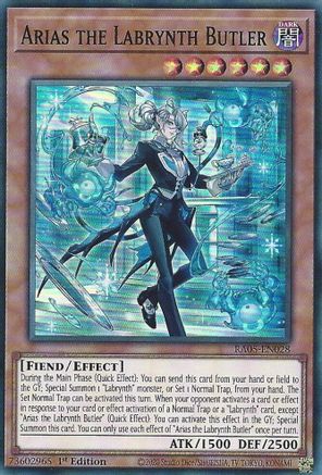 Arias the Labrynth Butler (RA05-EN028) - Rarity Collection 5 1st Edition Rarity Collection 5 Yugioh Single Squirtle Squad Card Shop.