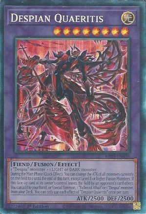 Despian Quaeritis (Collector's Rare) (RA05-EN036) - Rarity Collection 5 1st Edition Rarity Collection 5 Yugioh Single Squirtle Squad Card Shop.