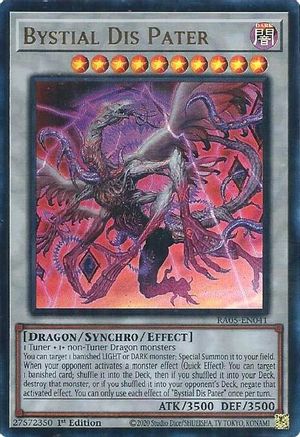 Bystial Dis Pater (Ultra Rare) (RA05-EN041) - Rarity Collection 5 1st Edition Rarity Collection 5 Yugioh Single Squirtle Squad Card Shop.