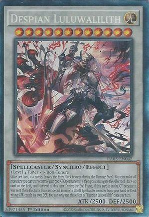 Despian Luluwalilith (Collector's Rare) (RA05-EN042) - Rarity Collection 5 1st Edition Rarity Collection 5 Yugioh Single Squirtle Squad Card Shop.