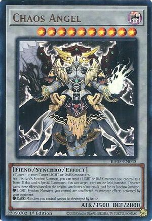 Chaos Angel (Ultra Rare) (RA05-EN043) - Rarity Collection 5 1st Edition Rarity Collection 5 Yugioh Single Squirtle Squad Card Shop.