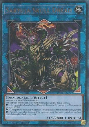 Saryuja Skull Dread (Ultimate Rare) (RA05-EN053) - Rarity Collection 5 1st Edition Rarity Collection 5 Yugioh Single Squirtle Squad Card Shop.