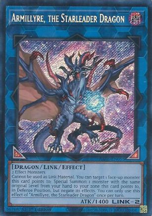 Armillyre, the Starleader Dragon (Secret Rare) (RA05-EN055) - Rarity Collection 5 1st Edition Rarity Collection 5 Yugioh Single Squirtle Squad Card Shop.