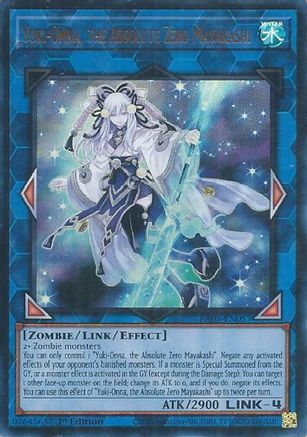 Yuki-Onna, the Absolute Zero Mayakashi (Ultra Rare) (RA05-EN057) - Rarity Collection 5 1st Edition Rarity Collection 5 Yugioh Single Squirtle Squad Card Shop.