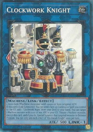 Clockwork Knight (Collector's Rare) (RA05-EN058) - Rarity Collection 5 1st Edition Rarity Collection 5 Yugioh Single Squirtle Squad Card Shop.