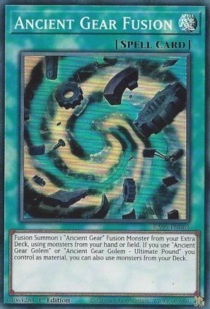 Ancient Gear Fusion (RA05-EN063) - Rarity Collection 5 1st Edition Rarity Collection 5 Yugioh Single Squirtle Squad Card Shop.