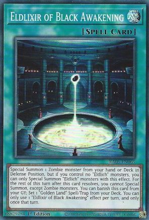 Eldlixir of Black Awakening (RA05-EN065) - Rarity Collection 5 1st Edition Rarity Collection 5 Yugioh Single Squirtle Squad Card Shop.
