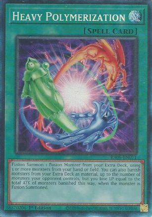 Heavy Polymerization (Collector's Rare) (RA05-EN071) - Rarity Collection 5 1st Edition Rarity Collection 5 Yugioh Single Squirtle Squad Card Shop.
