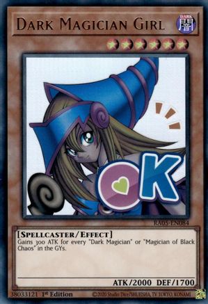 Dark Magician Girl (RA05-EN084) - Rarity Collection 5 1st Edition Rarity Collection 5 Yugioh Single Squirtle Squad Card Shop.