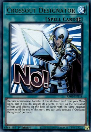 Crossout Designator (RA05-EN118) - Rarity Collection 5 1st Edition Rarity Collection 5 Yugioh Single Squirtle Squad Card Shop.