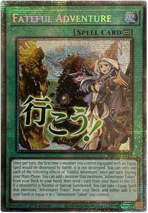 Fateful Adventure (Starlight Rare) (RA05-EN119) - Rarity Collection 5 1st Edition Rarity Collection 5 Yugioh Single Squirtle Squad Card Shop.