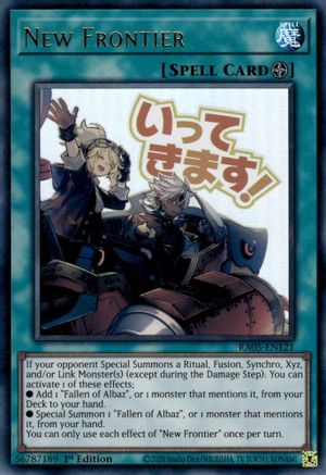 New Frontier (RA05-EN121) - Rarity Collection 5 1st Edition Rarity Collection 5 Yugioh Single Squirtle Squad Card Shop.