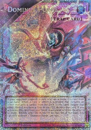 Dominus Purge (Starlight Rare) (Extended Art) (RA05-EN150) - Rarity Collection 5 1st Edition Rarity Collection 5 Yugioh Single Squirtle Squad Card Shop.