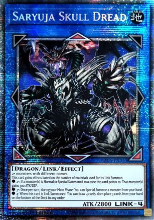Saryuja Skull Dread (Starlight Rare) (RA05-EN053) - Rarity Collection 5 1st Edition Rarity Collection 5 Yugioh Single Squirtle Squad Card Shop.