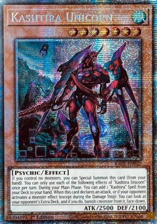 Kashtira Unicorn (Starlight Rare) (RA05-EN025) - Rarity Collection 5 1st Edition Rarity Collection 5 Yugioh Single Squirtle Squad Card Shop.