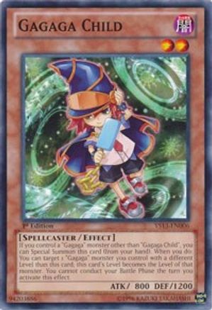 Gagaga Child (YS13-EN006) - Super Starter: V for Victory 1st Edition Super Starter: V for Victory Yugioh Single Squirtle Squad Card Shop.