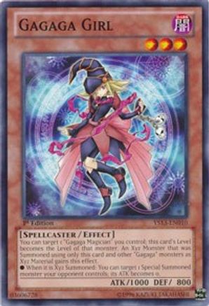 Gagaga Girl (YS13-EN010) - Super Starter: V for Victory 1st Edition Super Starter: V for Victory Yugioh Single Squirtle Squad Card Shop.
