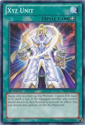 Xyz Unit (YS13-EN027) - Super Starter: V for Victory 1st Edition Super Starter: V for Victory Yugioh Single Squirtle Squad Card Shop.
