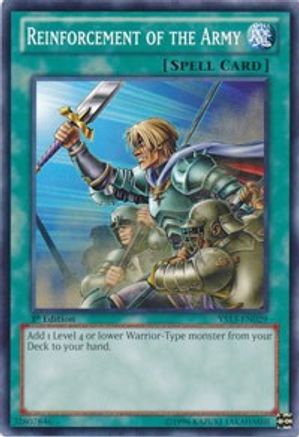 Reinforcement of the Army (YS13-EN029) - Super Starter: V for Victory 1st Edition Super Starter: V for Victory Yugioh Single Squirtle Squad Card Shop.