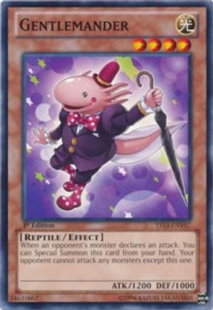 Gentlemander (YS13-ENV07) - Super Starter: V for Victory Power-Up Pack Limited Super Starter: V for Victory Power-Up Pack Yugioh Single Squirtle Squad Card Shop.
