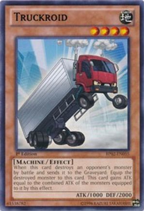 Truckroid (BP02-EN055) - Battle Pack 2: War of the Giants 1st Edition Battle Pack 2: War of the Giants Yugioh Single Squirtle Squad Card Shop.
