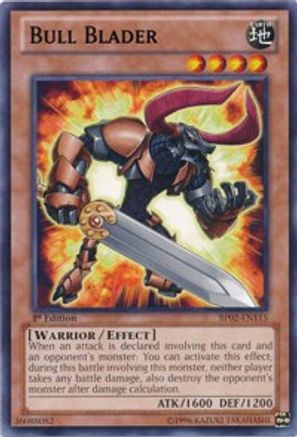 Bull Blader (BP02-EN115) - Battle Pack 2: War of the Giants Unlimited Battle Pack 2: War of the Giants Yugioh Single Squirtle Squad Card Shop.